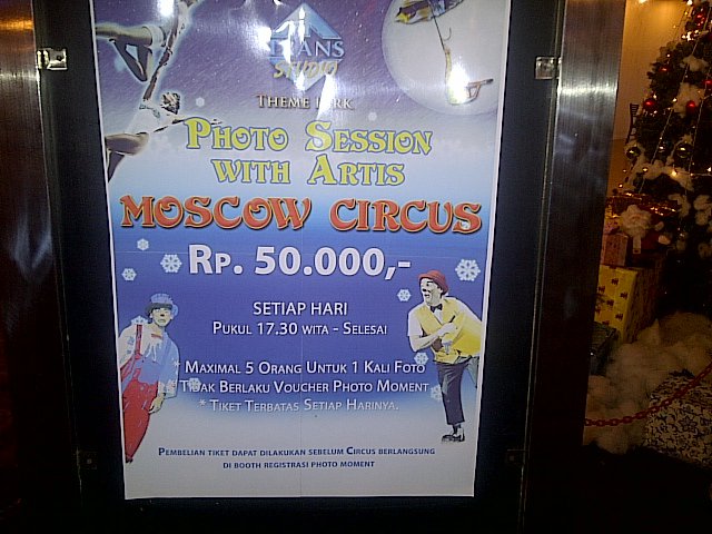 Harga Photo Session Moscow Circus
