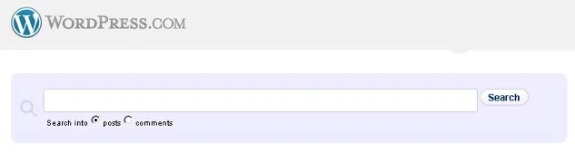 Wordpress Search Box